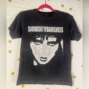 VINTAGE SOUXSIE AND THE BANSHEES T SHIRT